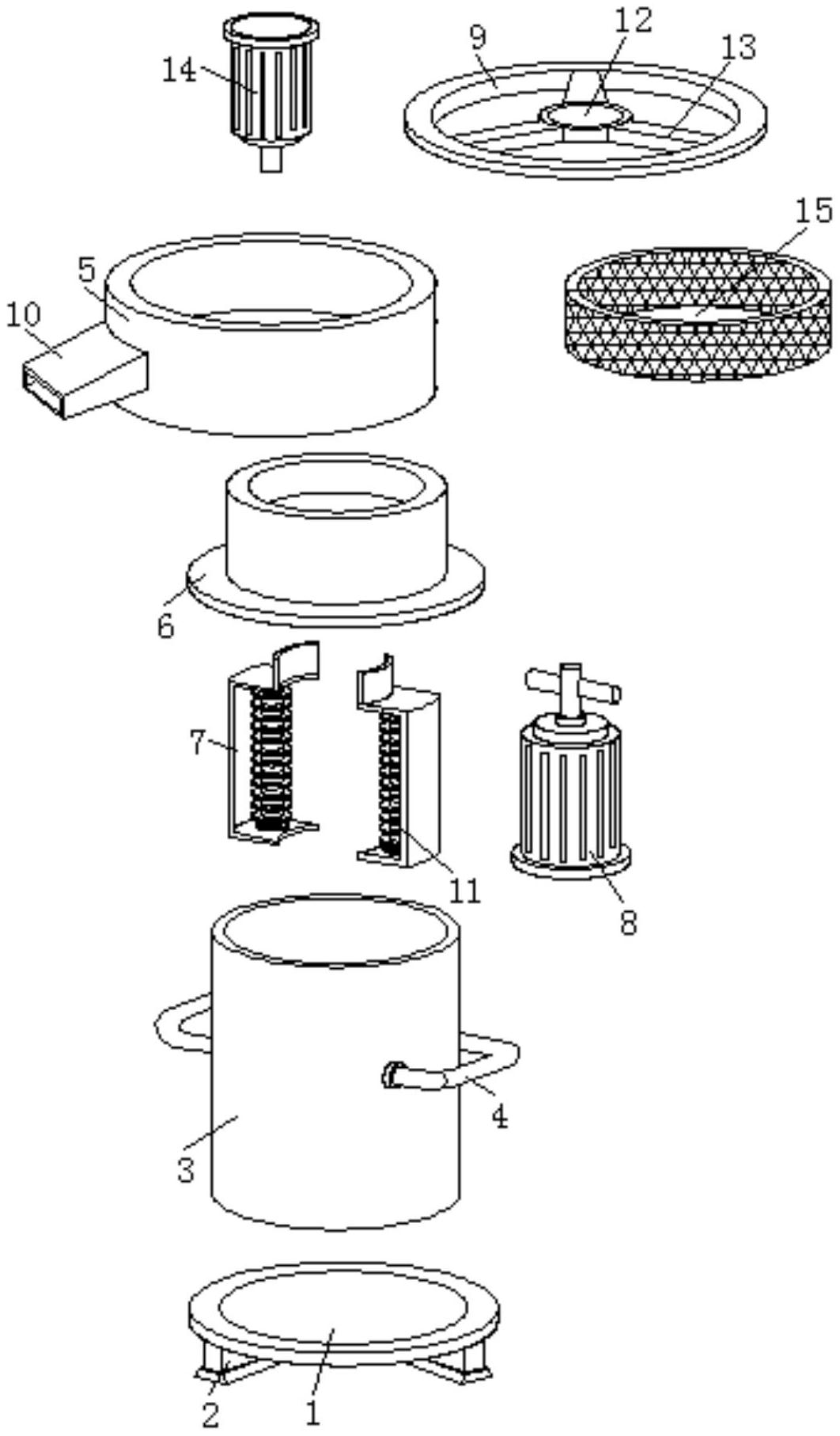 一种保温砖生产用原料筛分装置-专利