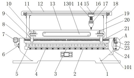 一种自动化减震器生产用前软管支架焊接工装-专利