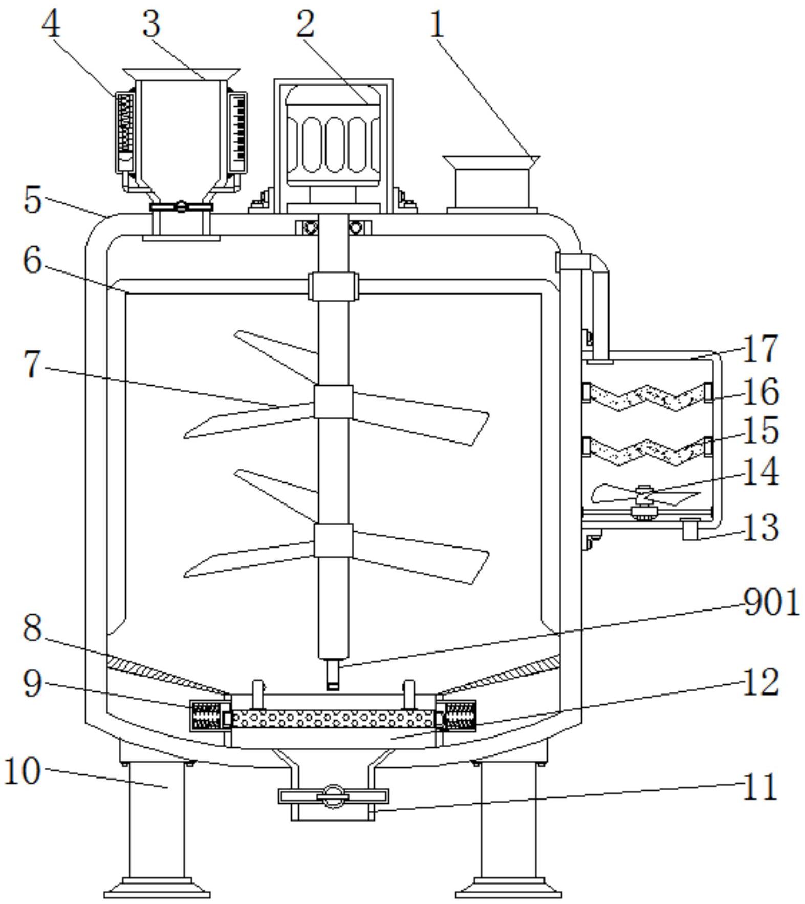 一种环保型工业废水处理用搅拌机-专利