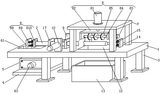 一种自动换减震器生产用机筒的切割设备-专利