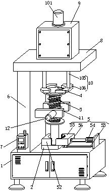 一种自动化减震器上支座总成角度定位装置-专利