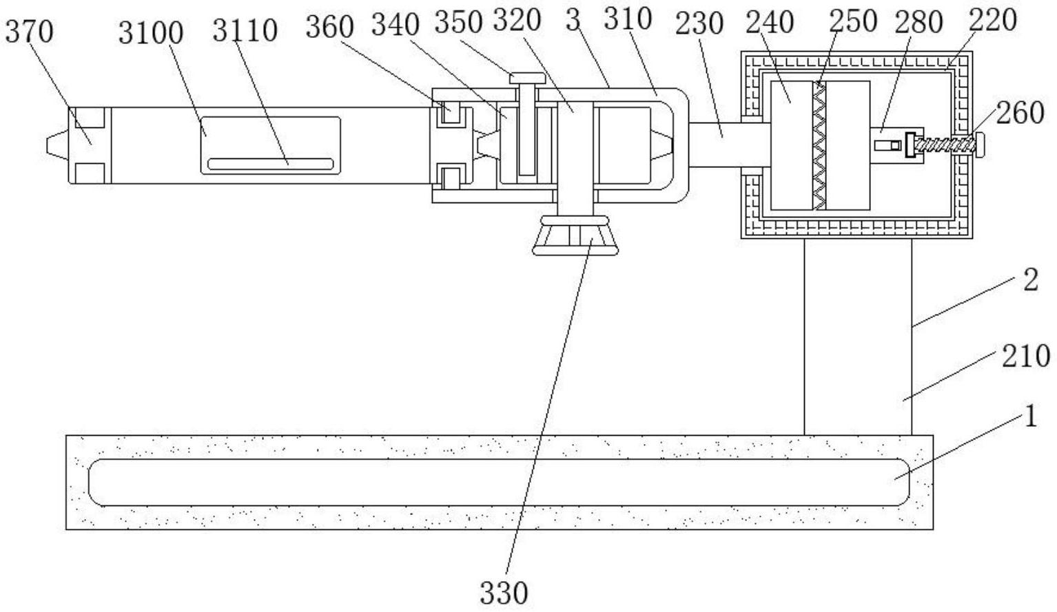 一种具有多角度调节结构的激光镜片调试夹具-专利