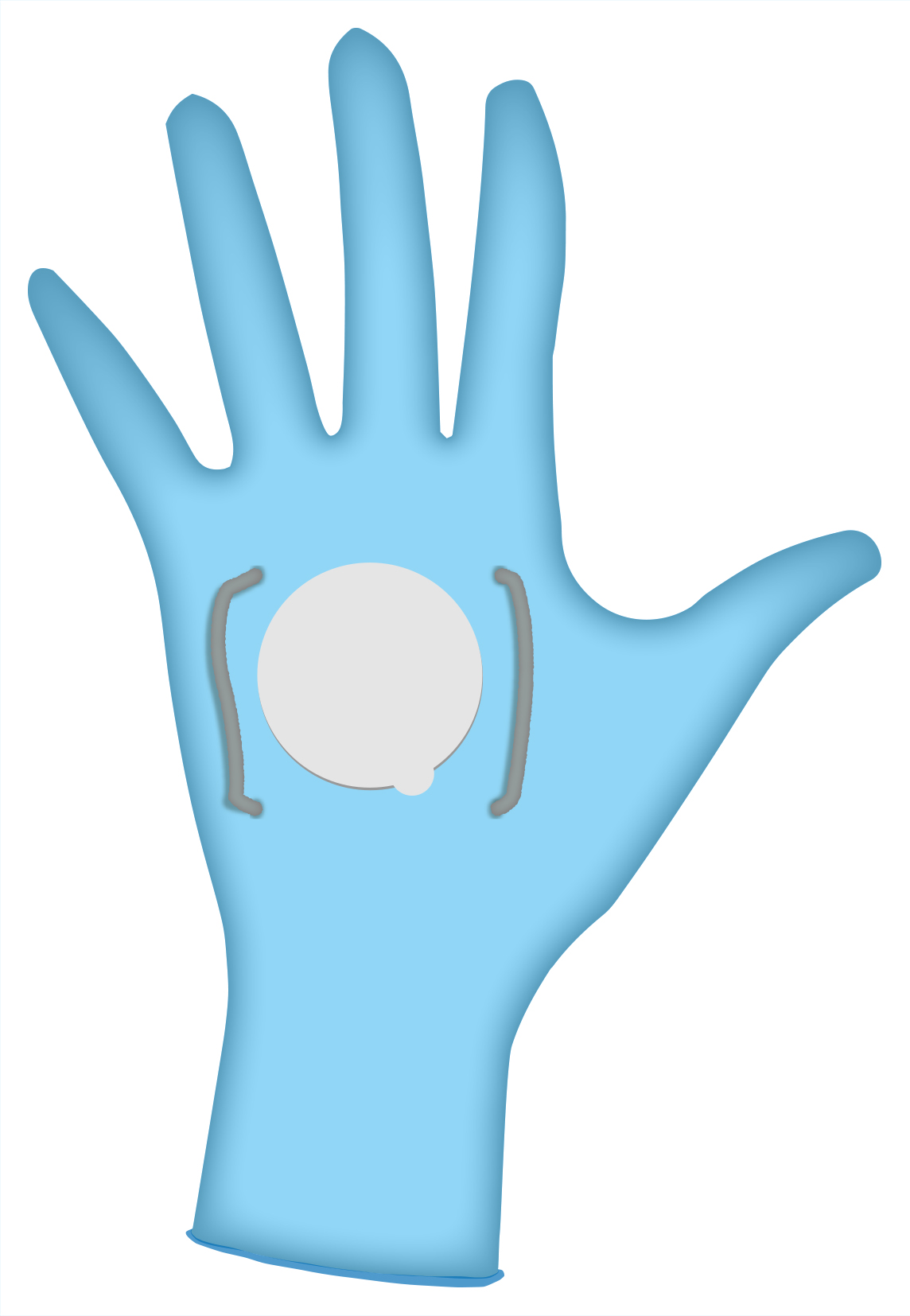 医用手套（粘贴收纳型）-专利