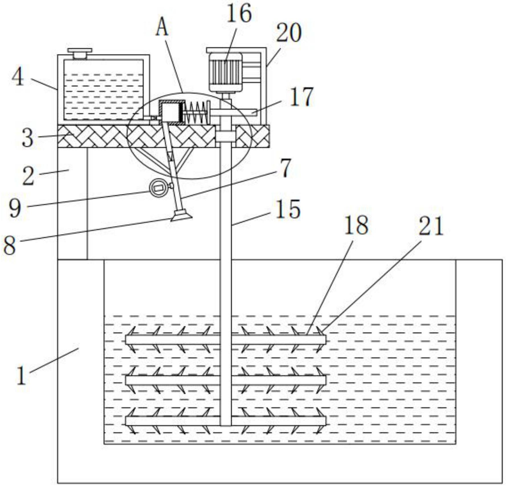 一种应用于印刷线路板生产的消泡剂添加装置-专利