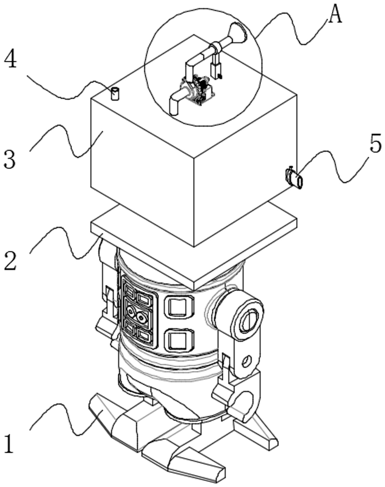 一种应用于室内的喷水效果好的园林喷水机器人-专利
