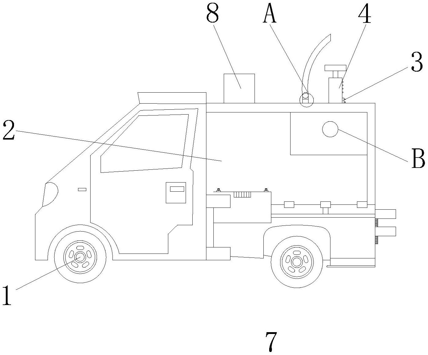 一种基于5G通讯技术的便捷型通信车-专利