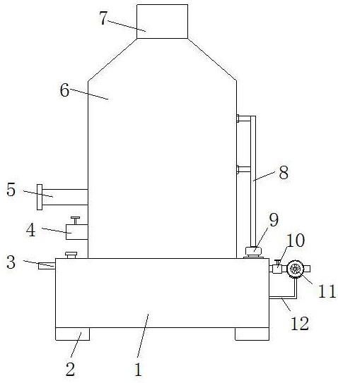 一种环保工程脱硫脱硝用具备余热回收功能的喷淋塔-专利