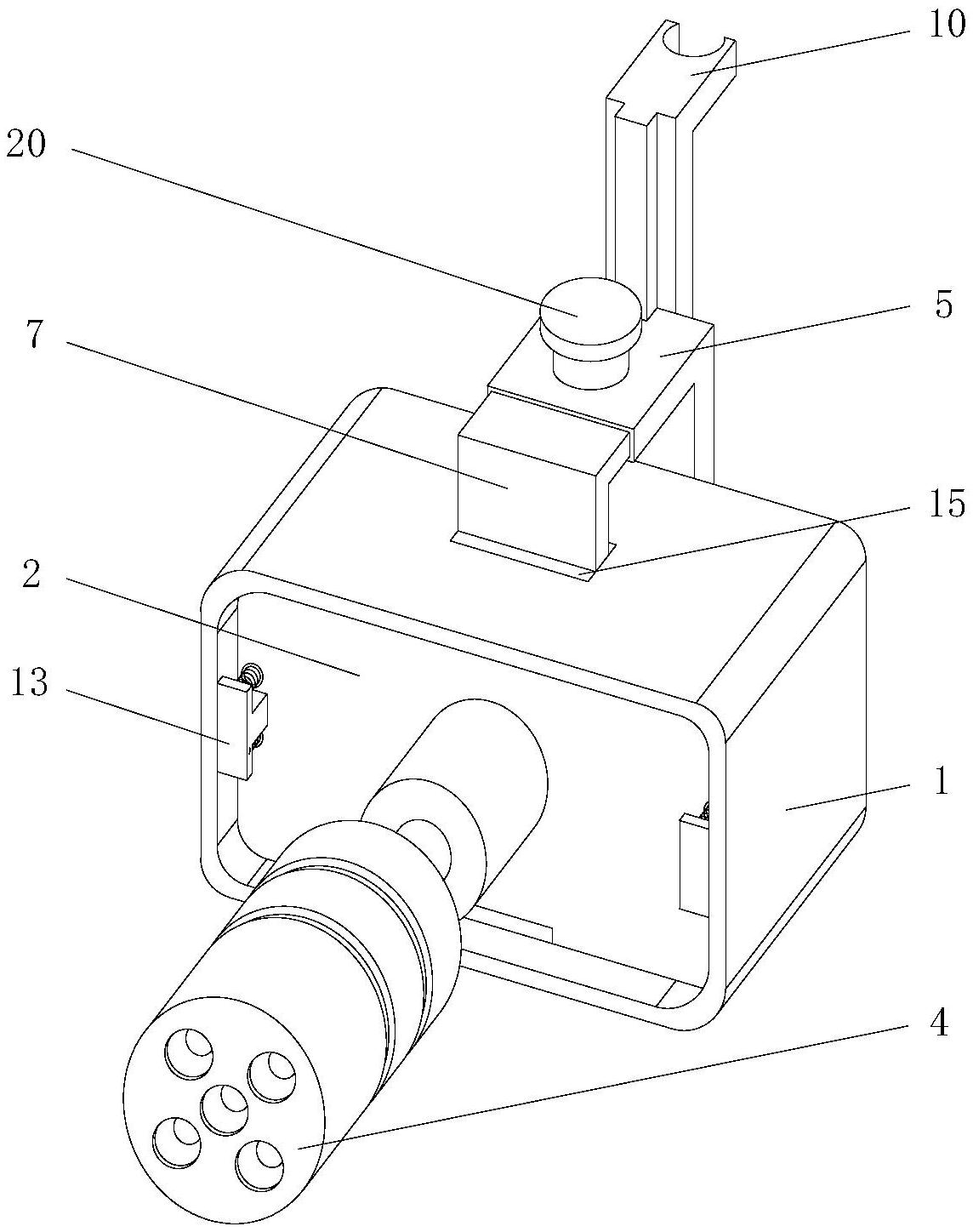 一种悬挂式遥感器支撑架-专利