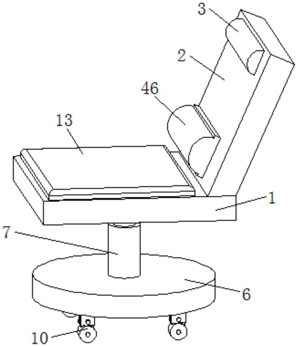 一种可调节式的旋转躺椅-专利