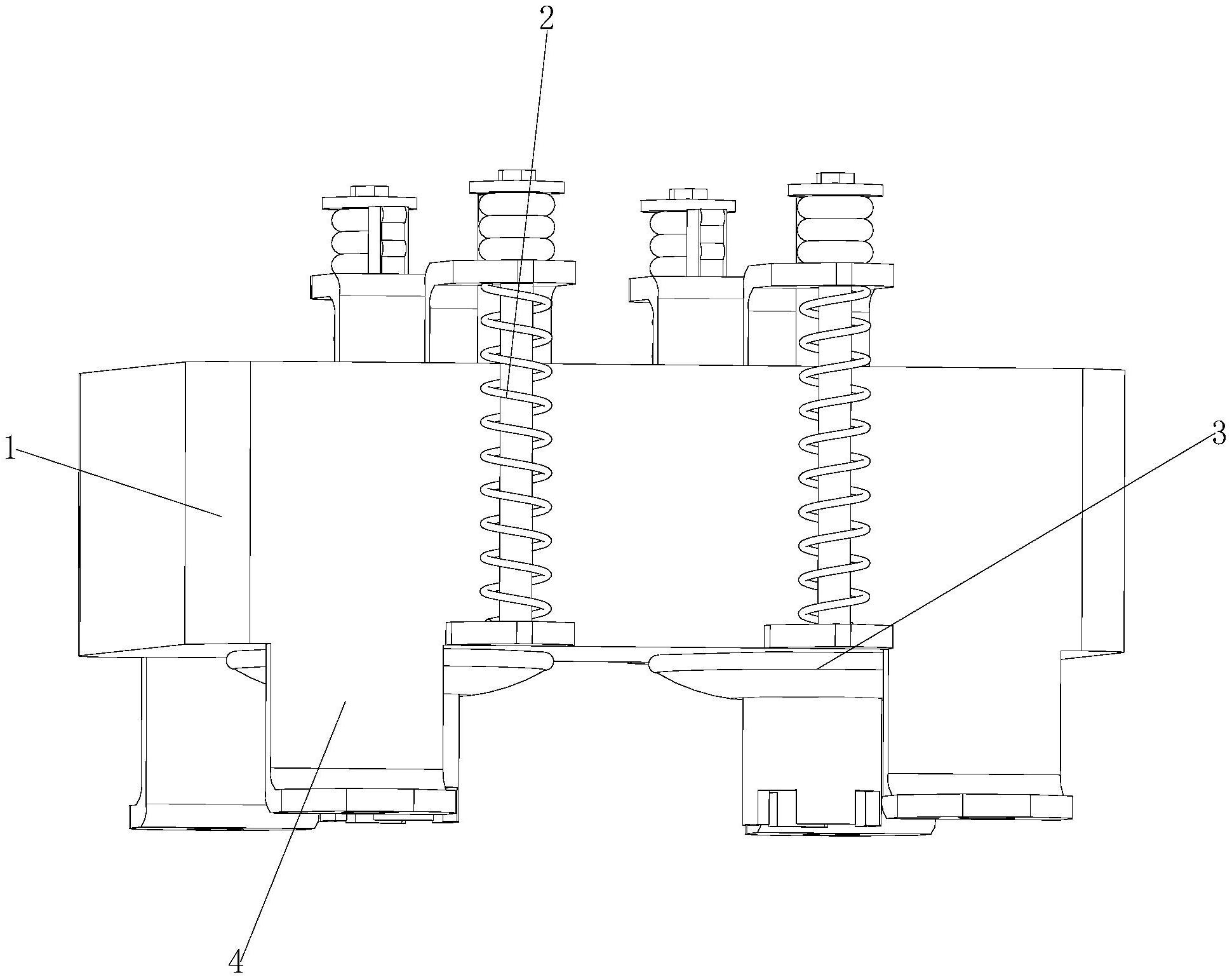 一种具有超强抗震功能的电子电容器用支架总成-专利