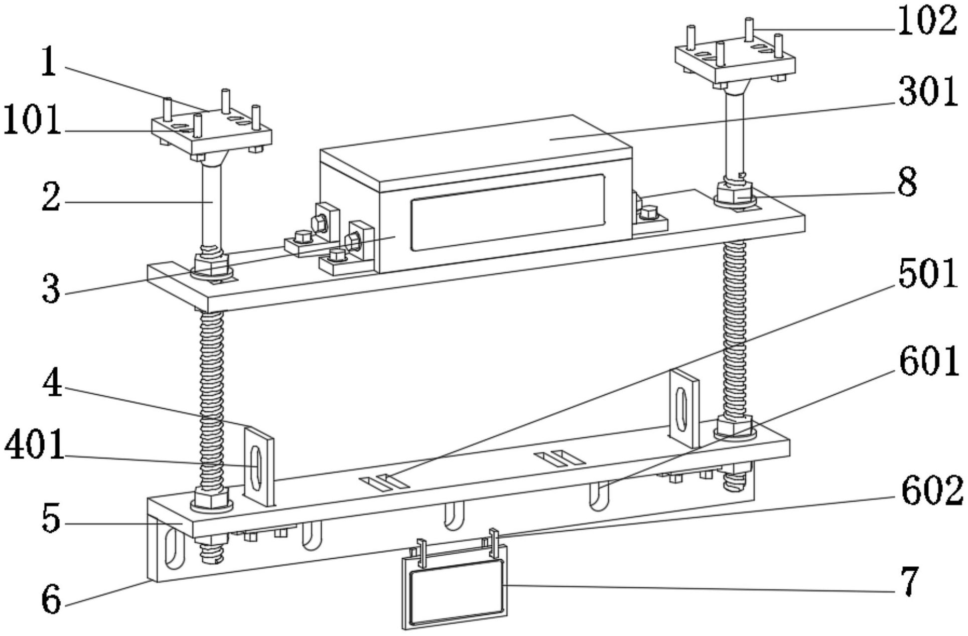 一种母线槽安装用支架-专利