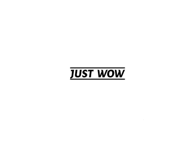 JUST WOW商标图