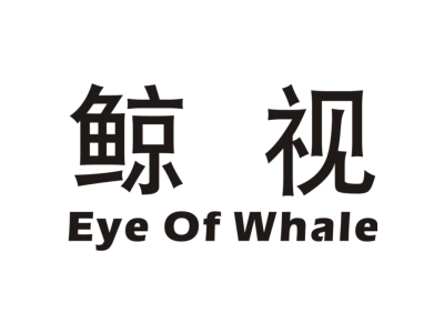 鲸视 EYE OF WHALE商标图