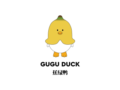 GUGU DUCK 蕉绿鸭商标图