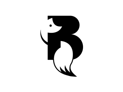 纯图形（B+狐狸）商标图