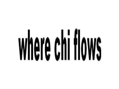 WHERE CHI FLOWS商标图
