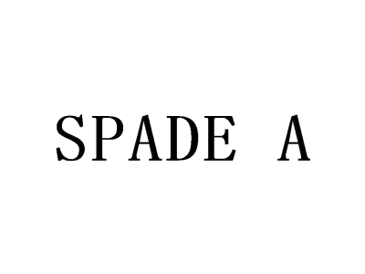 SPADE A商标图