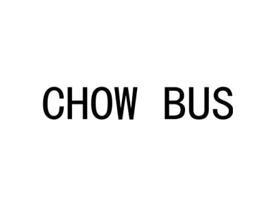 CHOW BUS商标图