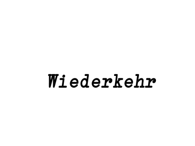 WIEDERKEHR商标图