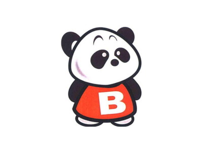 B熊猫商标图