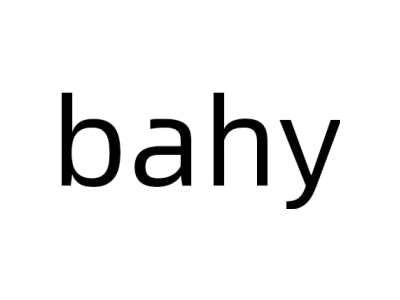 BAHY商标图