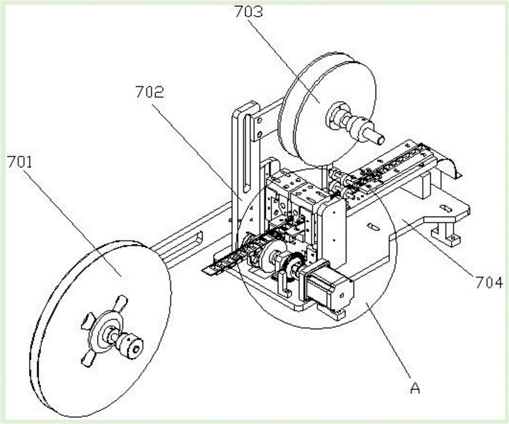 一种USB母头自动装配机专利图片