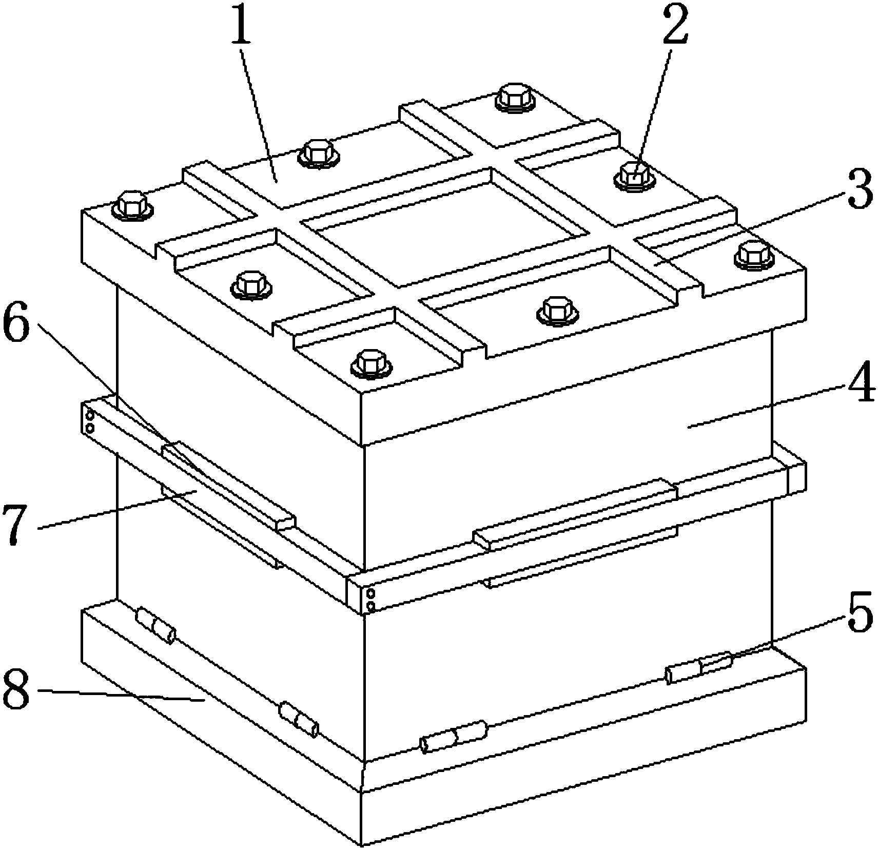 一种光电设备配件用运输柜专利图