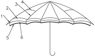 一种全身遮盖式两用伞专利图片