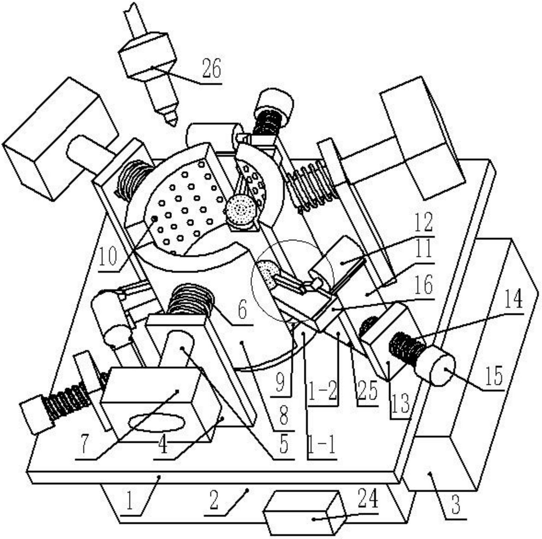 一种3D打印机喷头散热基座专利图