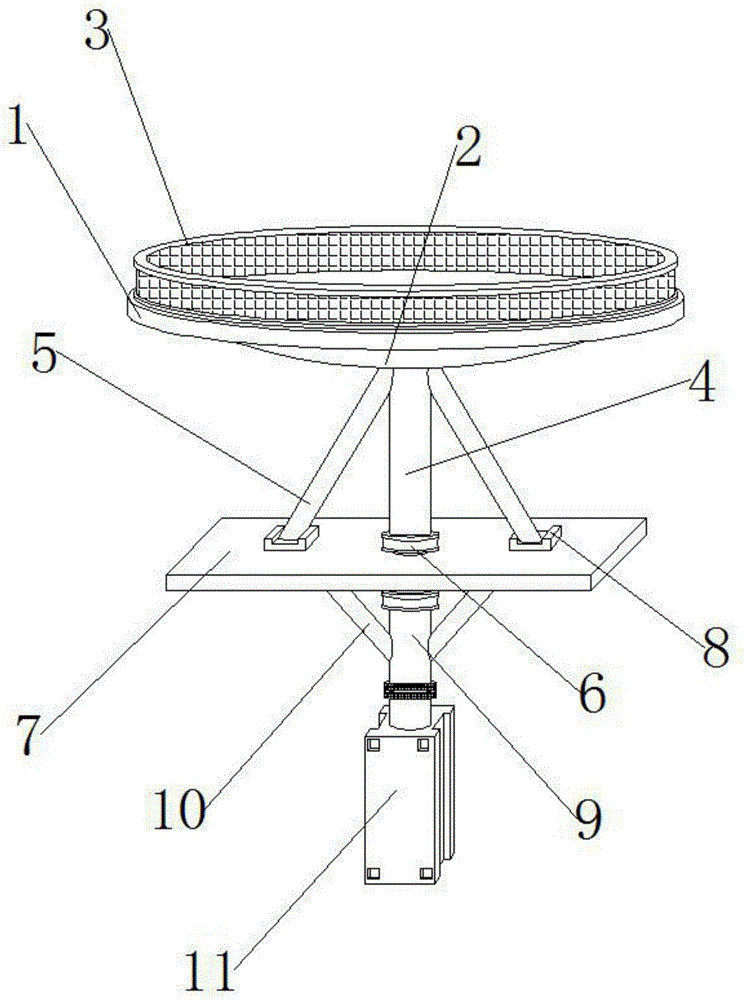 一种屋顶固定装置专利图