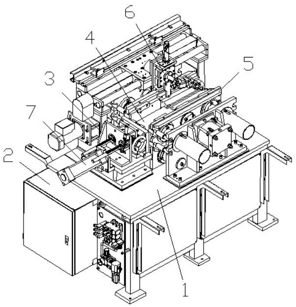 一种方便下料的套筒点焊机专利图片