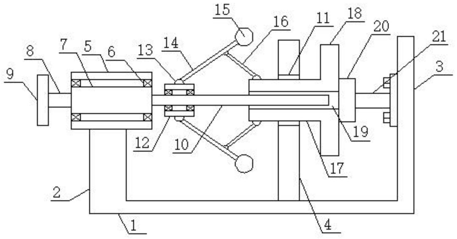 一种旋转部件用降速装置专利图