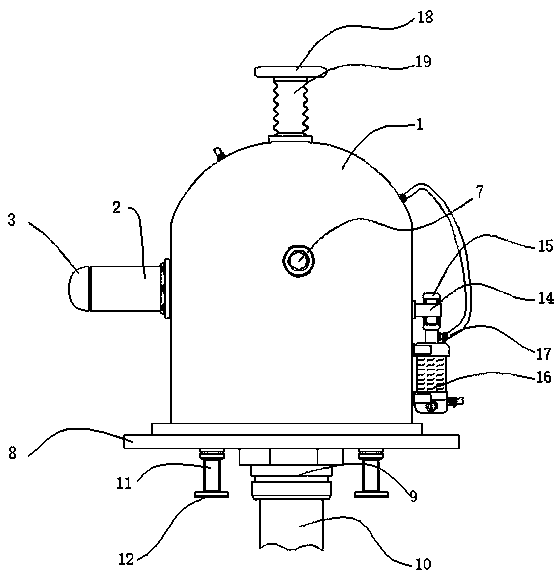 一种机械制造系统用的设备润滑结构专利图片