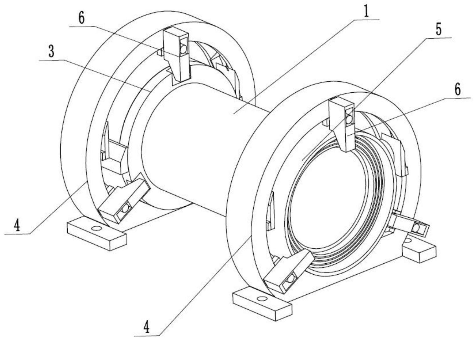 一种用于下水道系统的管道加固连接装置专利图
