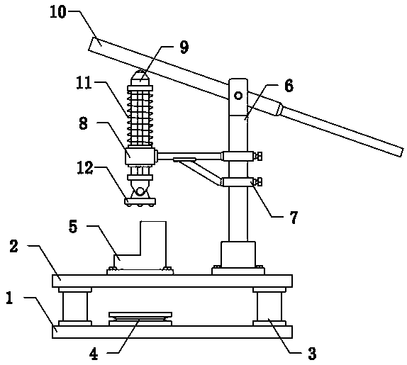 一种石油钻井泵活塞拆装工具专利图