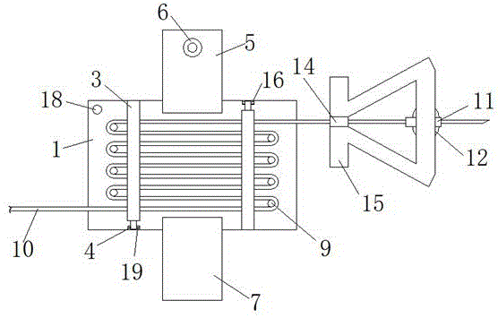 一种输液科便于针头固定的装置专利图