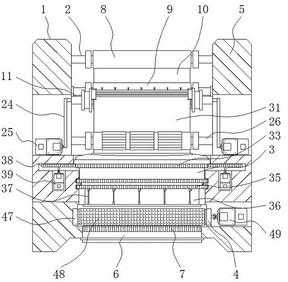 一种面膜加工用隔离纸覆膜装置专利图