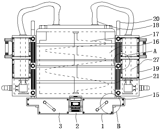 一种面膜加工用可控制原料供给量的混合装置专利图
