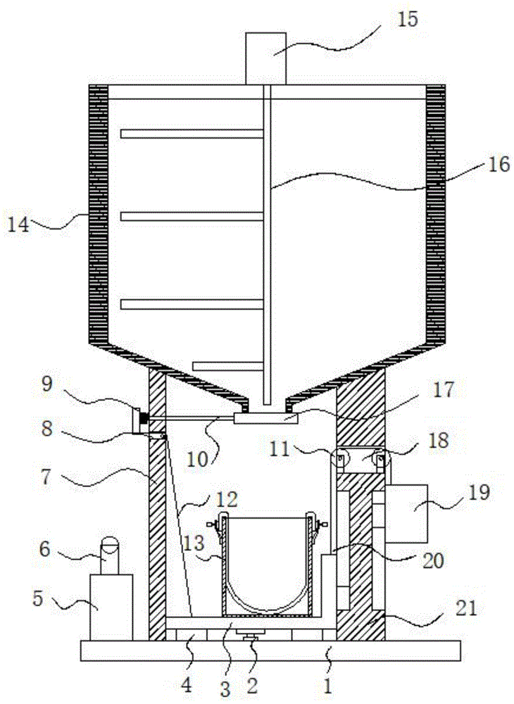 一种土壤改良型沸石肥料生产用包装设备专利图