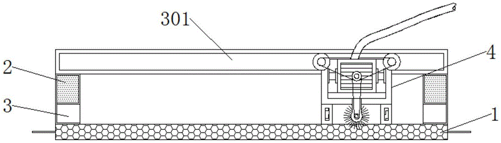 一种污水处理用滤网防堵塞结构专利图