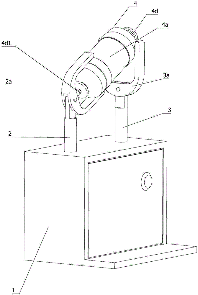 一种三维运动固体饮料混合机专利图