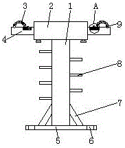 一种电力输送用架线杆专利图