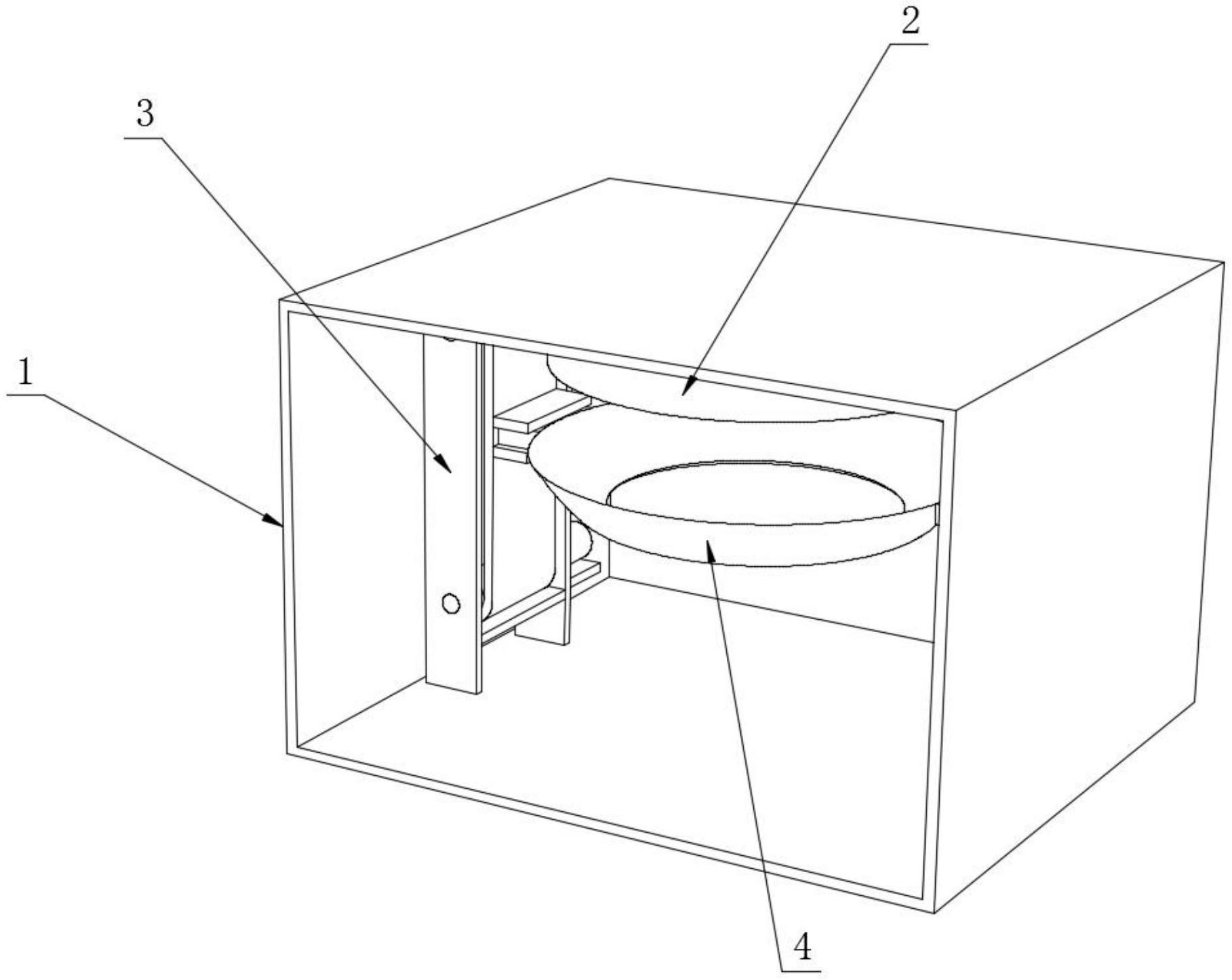 一种四面出水型淋浴房专利图