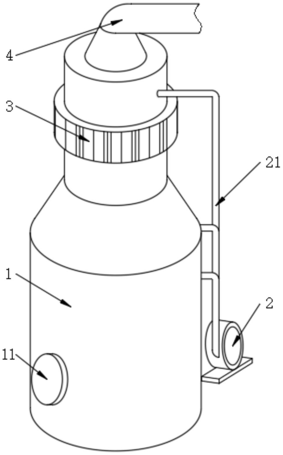焦化烟气脱硫脱硝装置专利图
