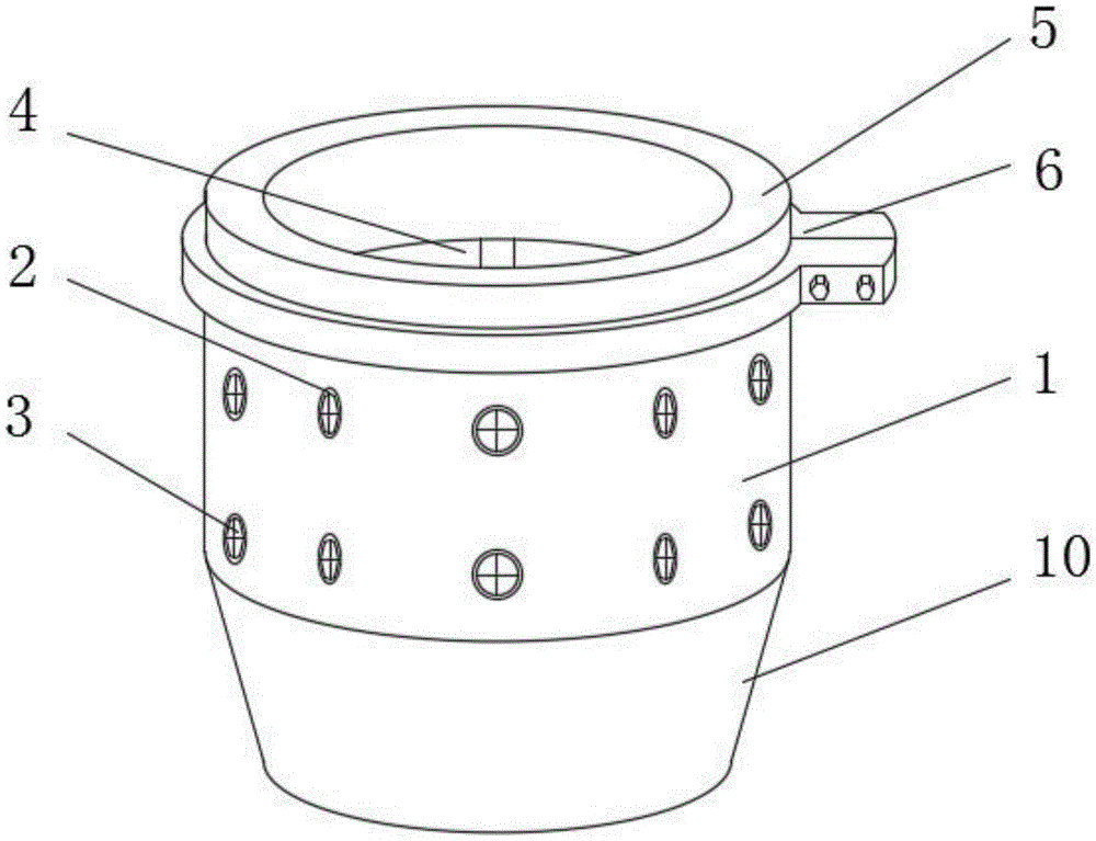 一种农业用抽水机防堵塞工装专利图