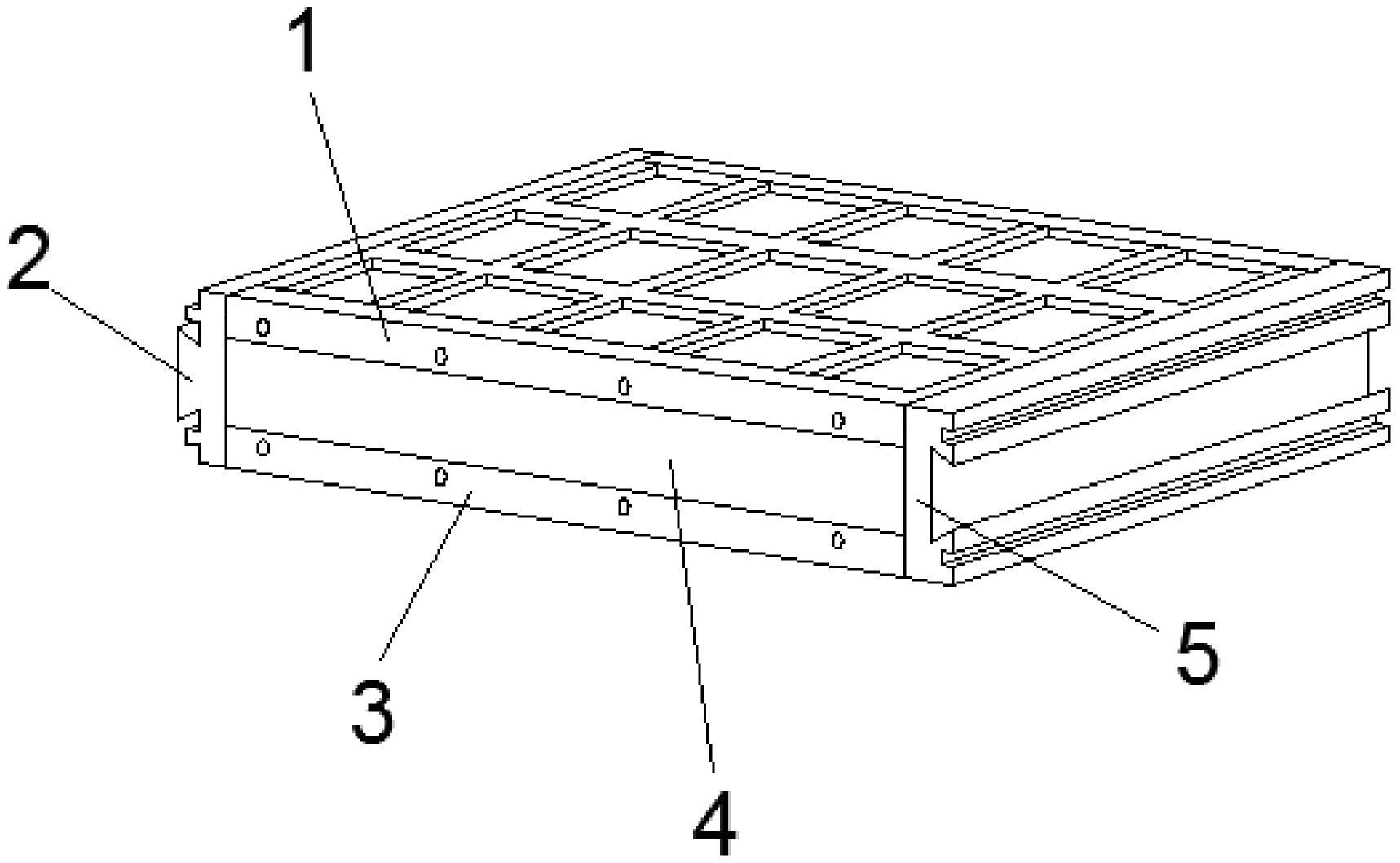一种合金共挤塑料建筑模板专利图