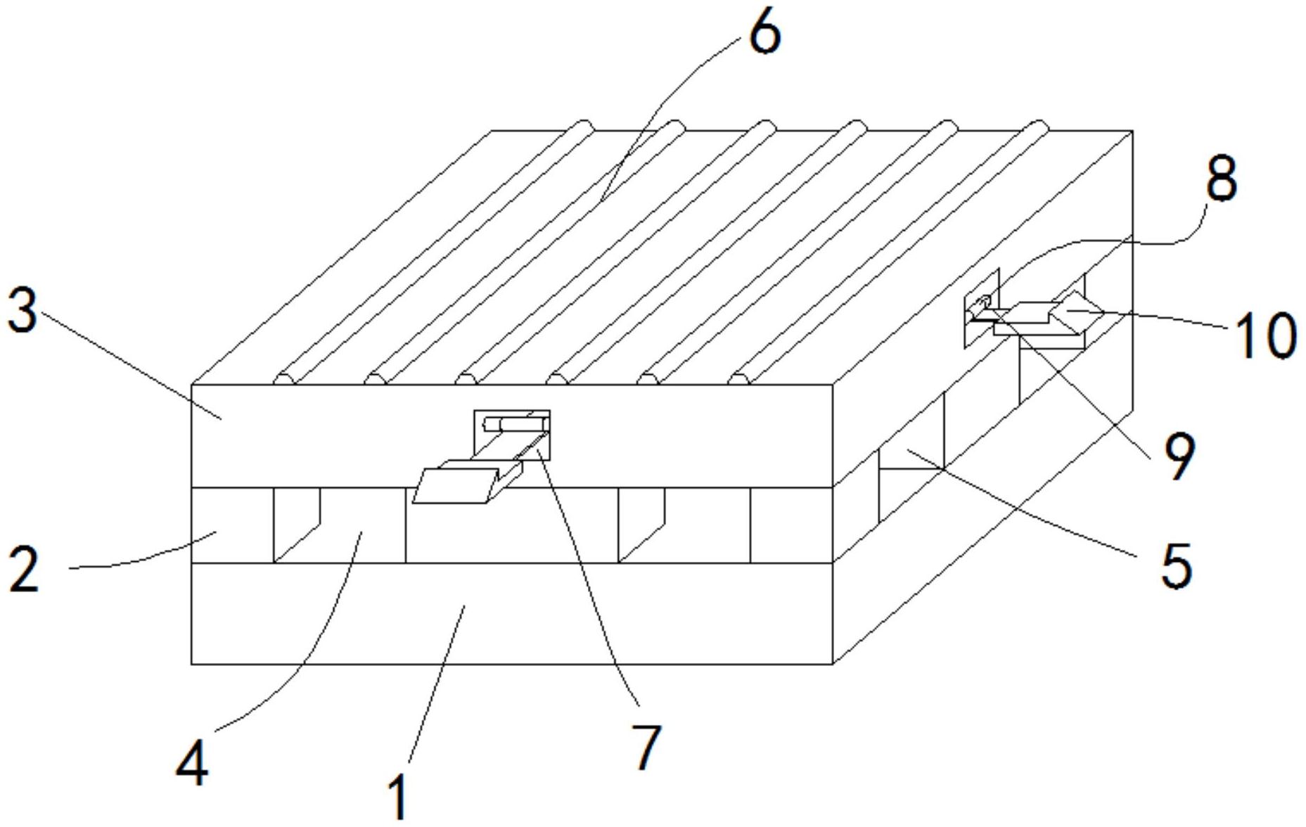 一种物流仓库用辅助搬运叉车板专利图