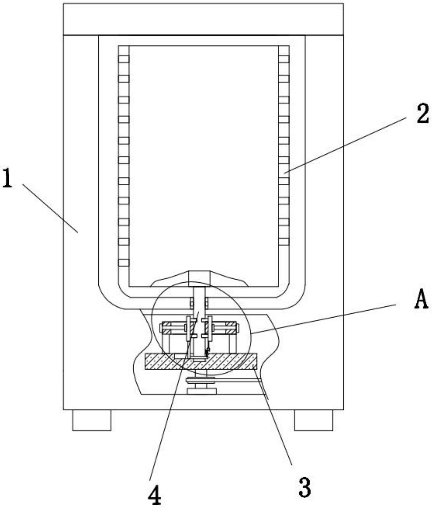 一种用于洗窗帘设备的洗涤筒专利图