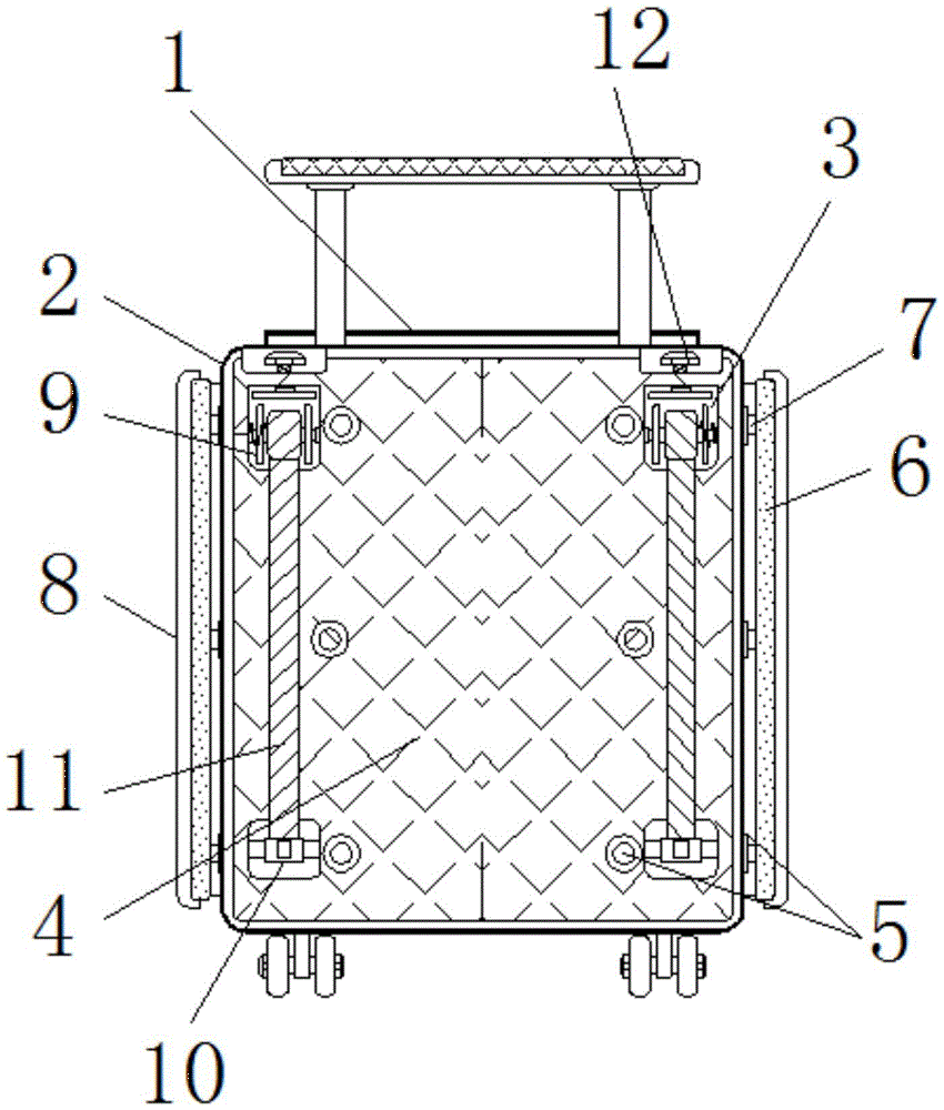 一种可肩背式箱包专利图