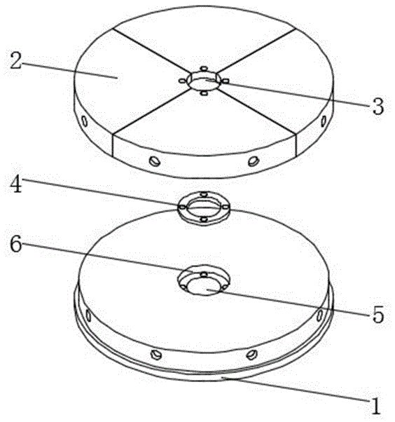 一种生产线用的转动盘专利图